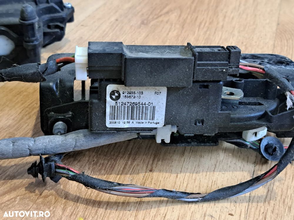Broasca incuietoare soft close ( inchidere lenta ) portbagaj haion originala BMW Seria 5 F11+LCI - 6
