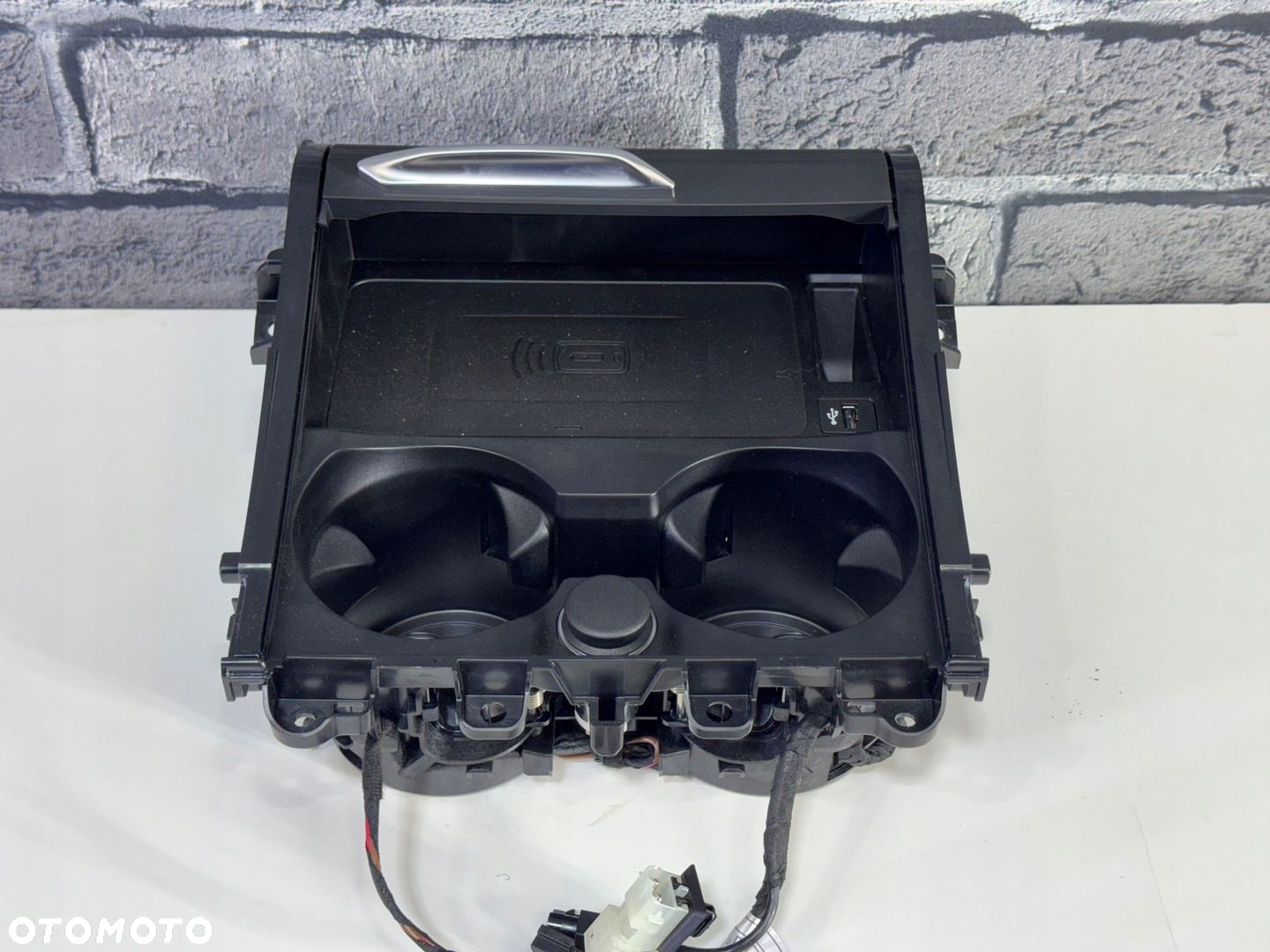 BMW X3 G01 X4 G02 LCI SCHOWEK NFC INDUKCJA UCHWYT NA NAPOJE CUPHOLDER NOWY - 2