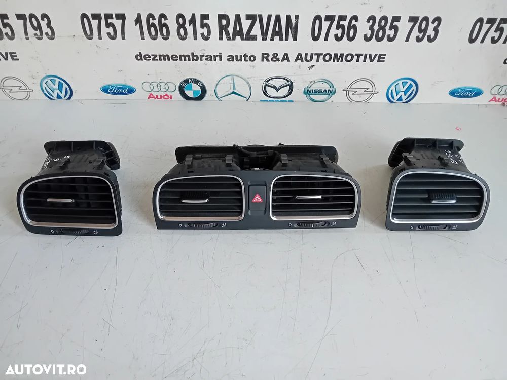 Grile Grila Ventilatie Bord Vw Golf 6 VI AN 2008-2013 Volan Stanga - 3