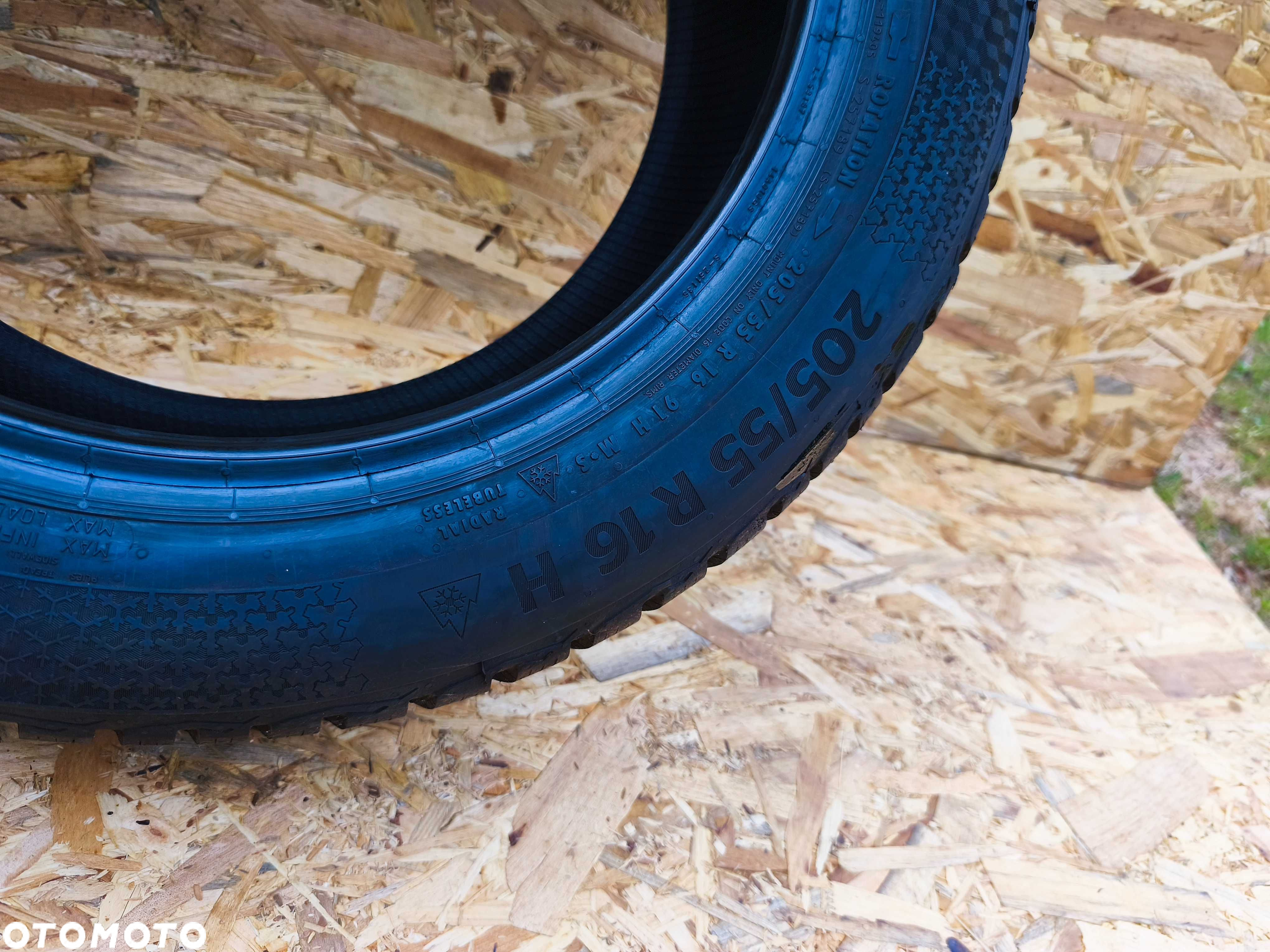 2x opony zimowe Continental WinterContact TS870 205/55 R16 91H 9MM 24R - 6