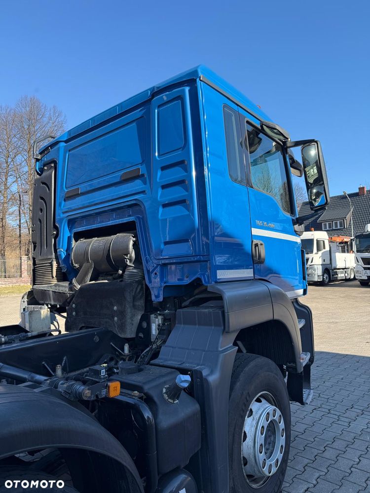 MAN 35.460 TGS wywrotka 8x4, 3-str. MEILLER, BORDMATIC, 250 t.km., TOP! - 11