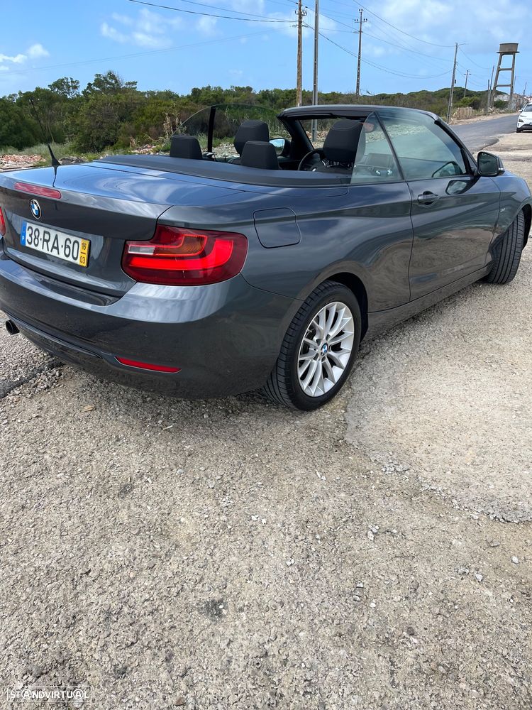 BMW 218 d Cabrio Line Sport - 4