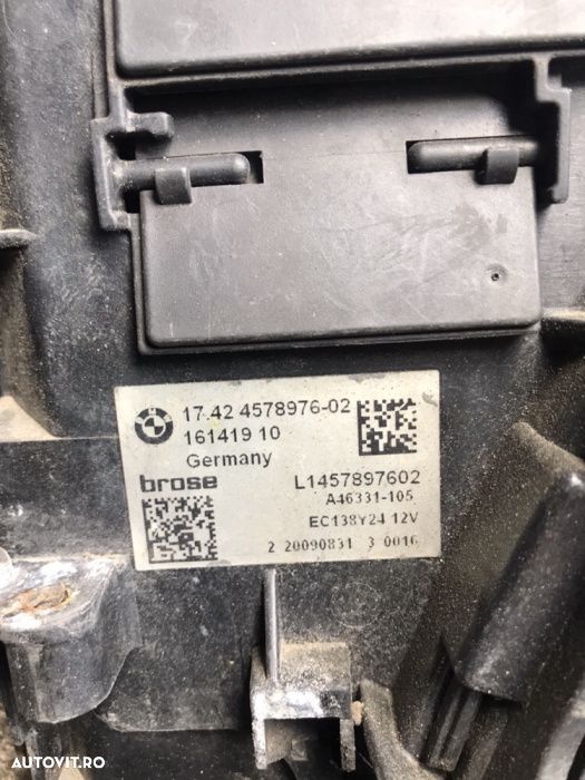 Electroventilator bmw 750 f01/f02! - 4