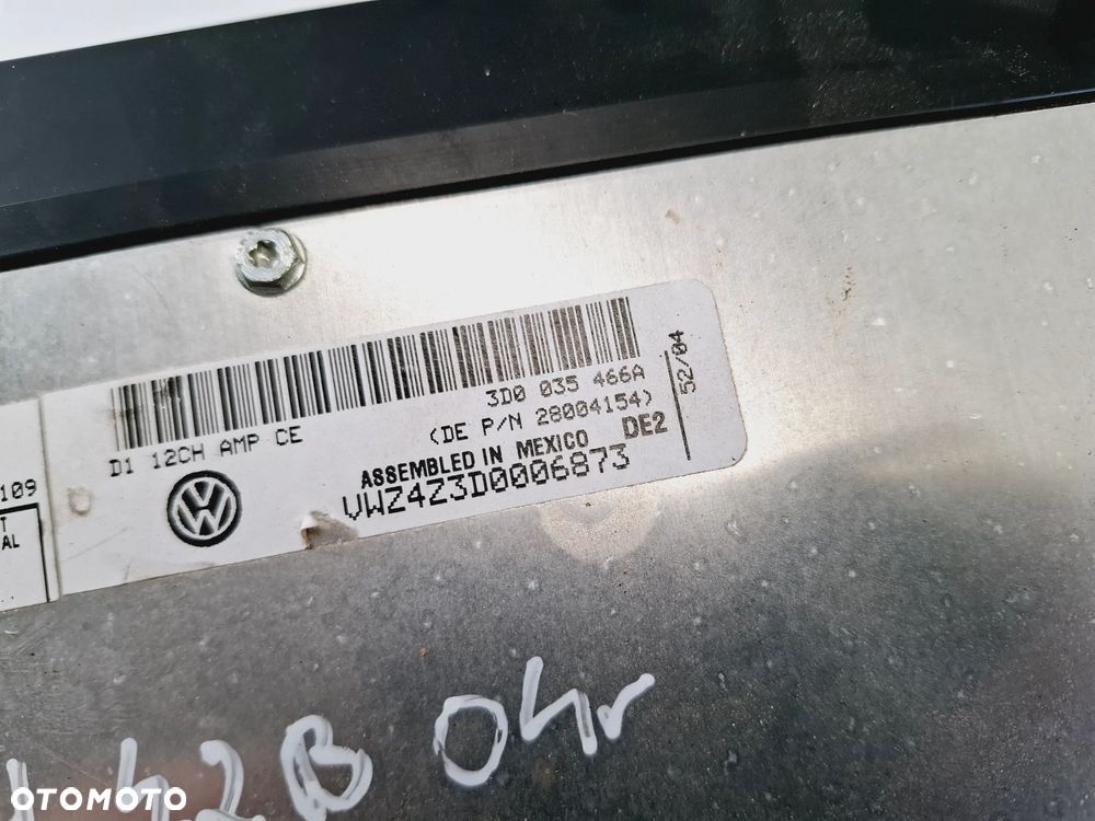 Wzmacniacz Radia Audio Fabryczny VW Touareg Phaeton 3D0 7L6 - 4