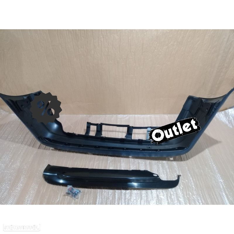 C002112C5 PÁRA-CHOQUES TRASEIRO BMW E46 BERLINA 98-05 LOOK M PDC - 3