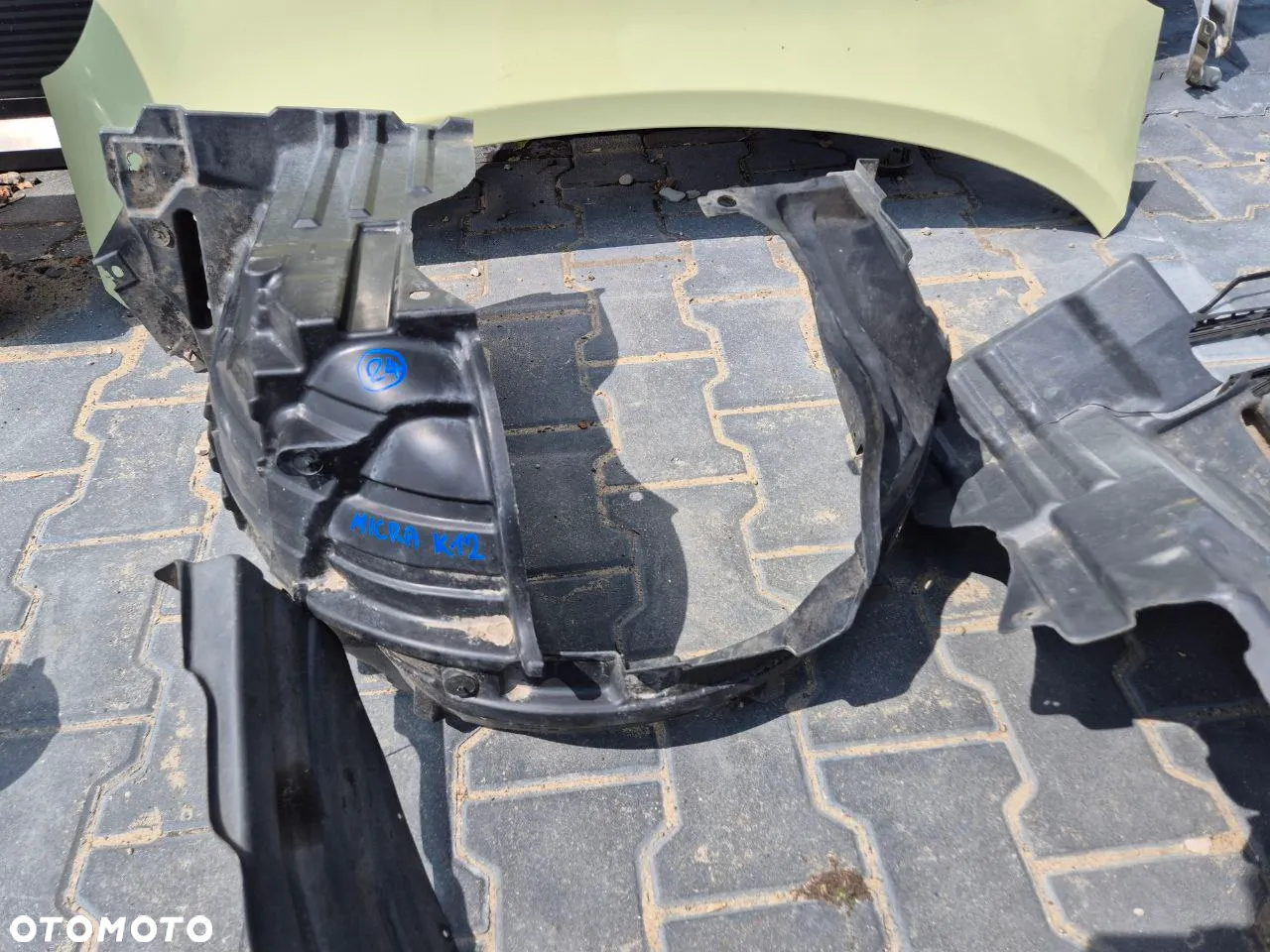 CZEŚCI KAROSERYJNE NISSAN MICRA K12 - 15