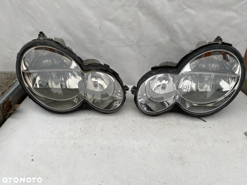 lampy mercedes sportcoupe w203 H7 komplet eu całe - 1