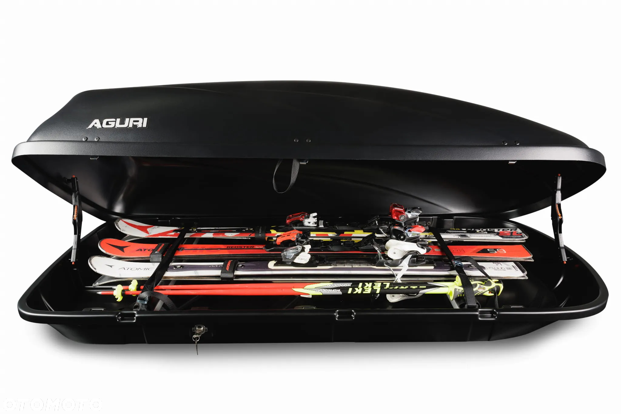 Box dachowy Aguri Wind 43 Black 430L Aerodynamiczny 50kg - 6