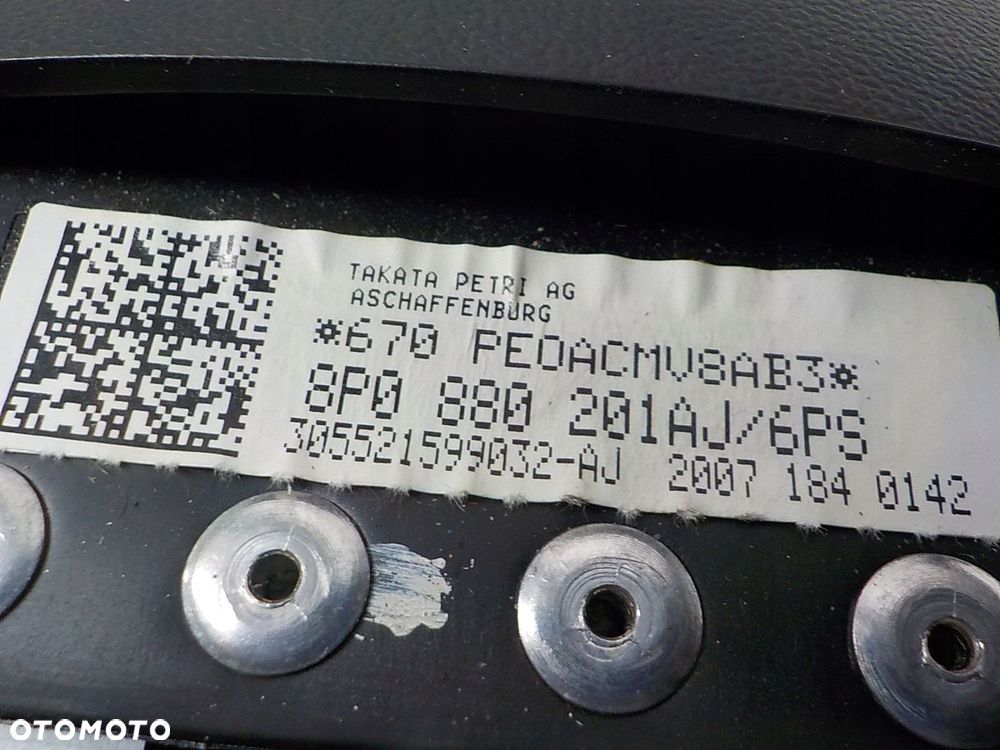 AUDI A3 II 8P KIEROWNICA SKÓRA ŁOPATKI PODUSZKA AIRBAG 8P0880201AJ - 14