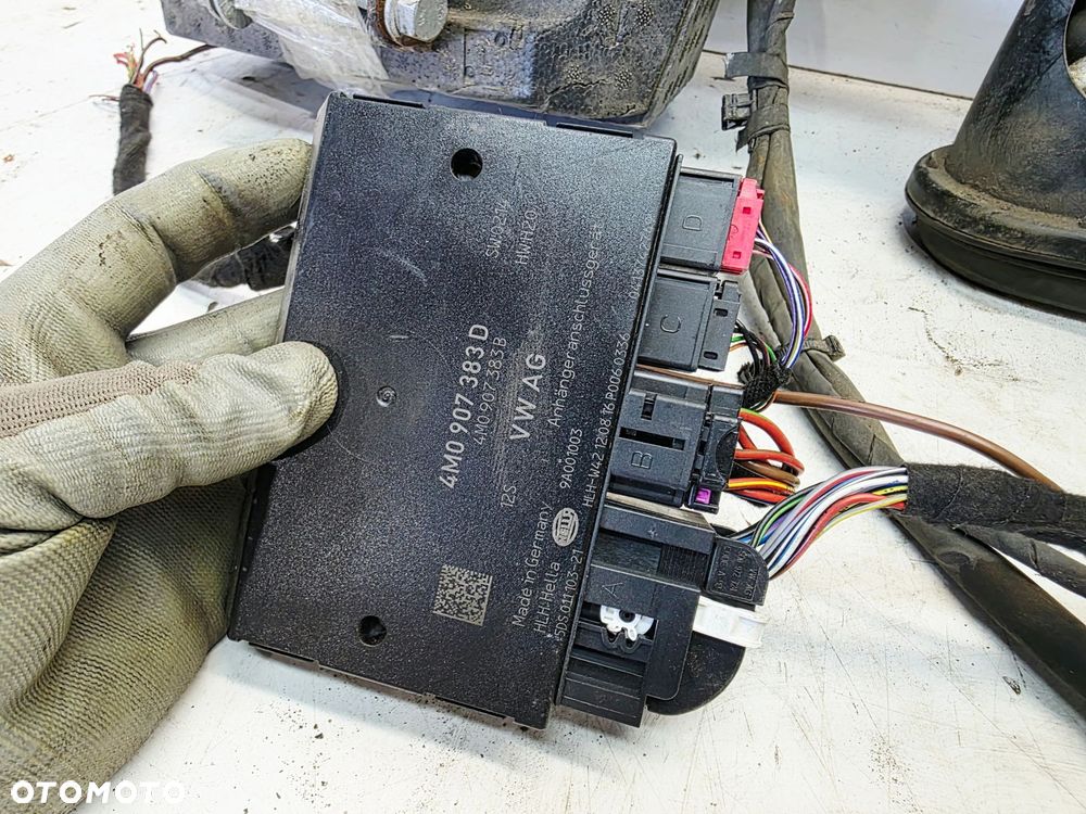 HAK HOLOWNICZY SKŁADANY WESTFALIA KOMPLETNY AUDI Q7 4M 4M0803881C - 9