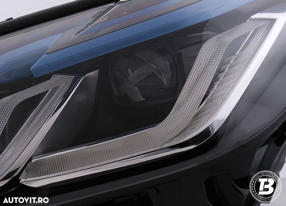 Faruri LED compatibile cu BMW Seria 5 G30 G31 LCI Design - 4