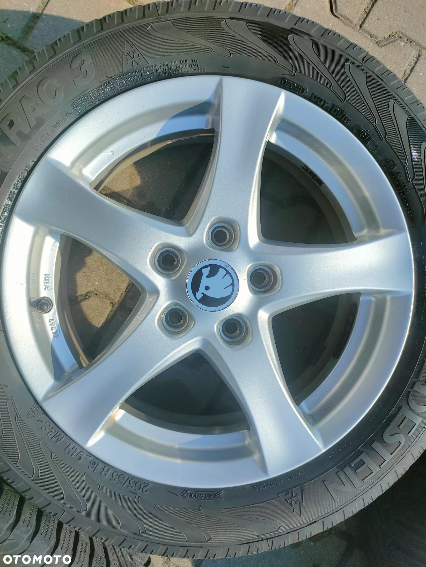 Felgi Skoda 16cali,KBA 49473 - 2