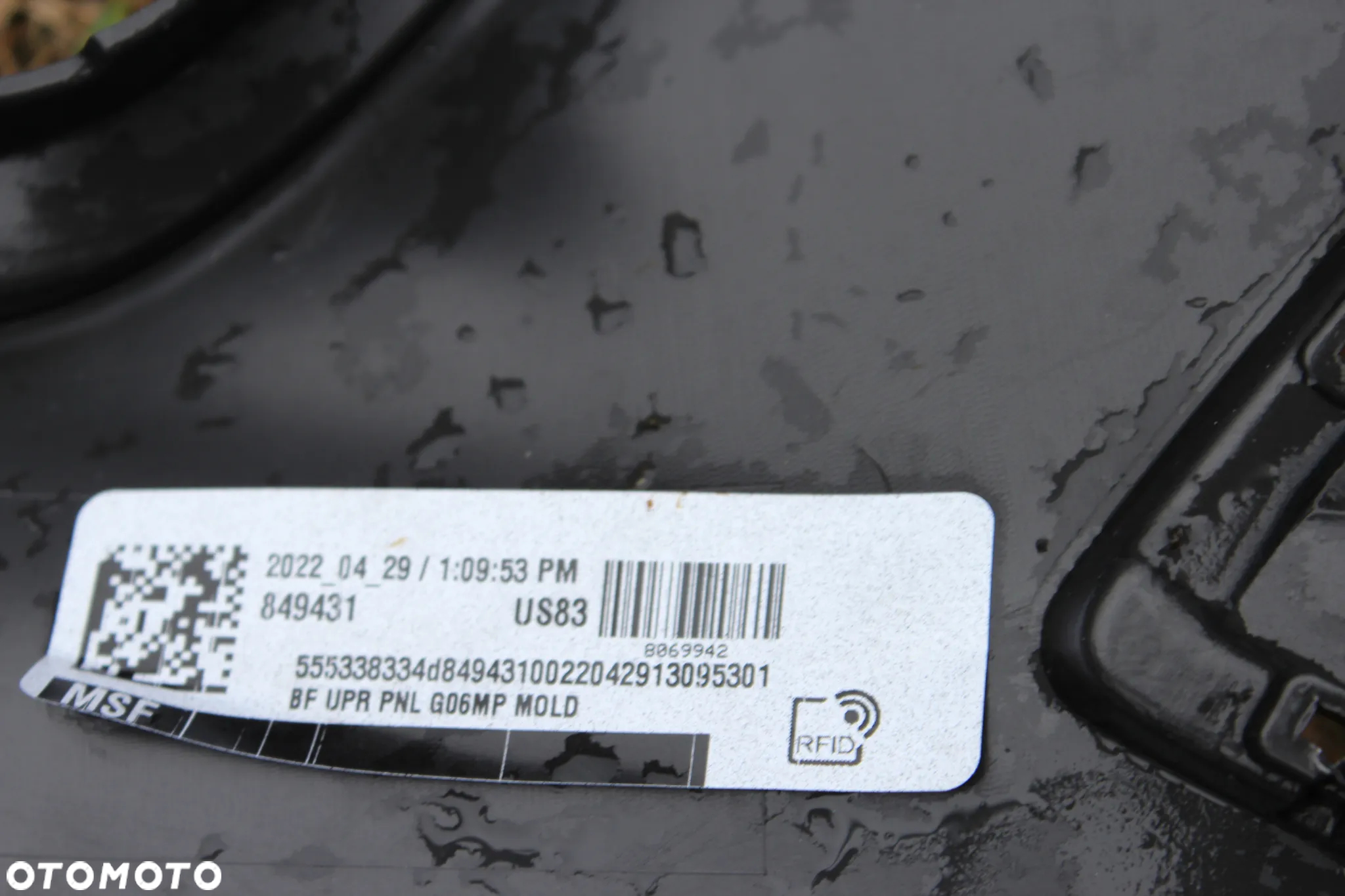 PRZEDNI ZDERZAK BMW X6 G06 M PAKIET PDC 8069942 2022 - 35