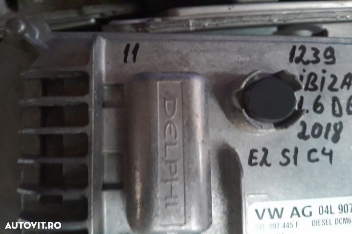 Calculator motor ECU 04L907445F 04L907445F Seat Ibiza 5 KJ [2017 - 20 - 3