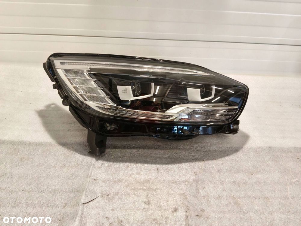 renault scenic iv full led przód strona prawa lampa przednia 260105116r - 1