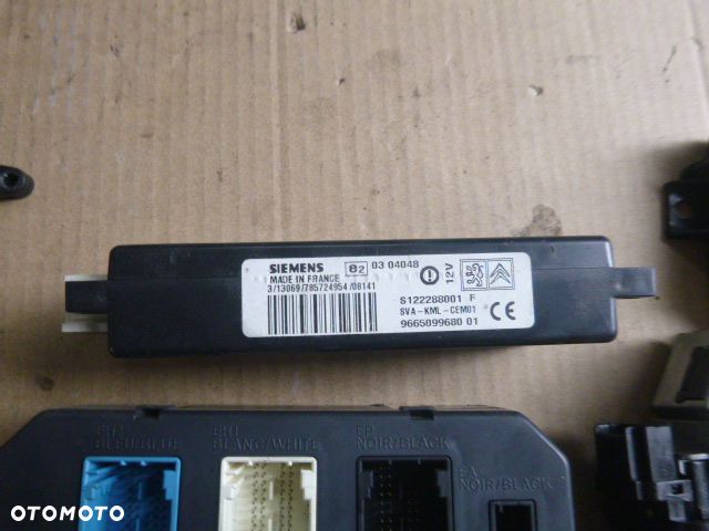 ZESTAW STARTOWY KOMPUTER STACYJKA IMMOBILIZER CITROEN C8 2.0 HDI - 4