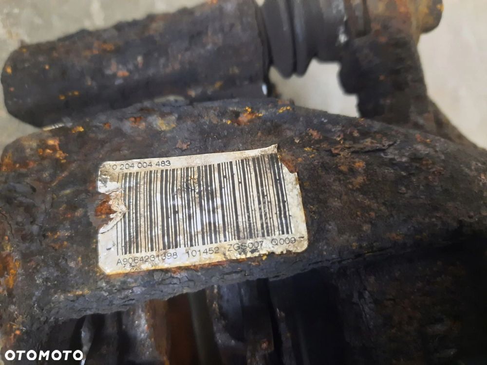 ZACISK HAMULCOWA LEWY TYŁ MERCEDES SPRINTER 906 W906 A9064231398 - 5