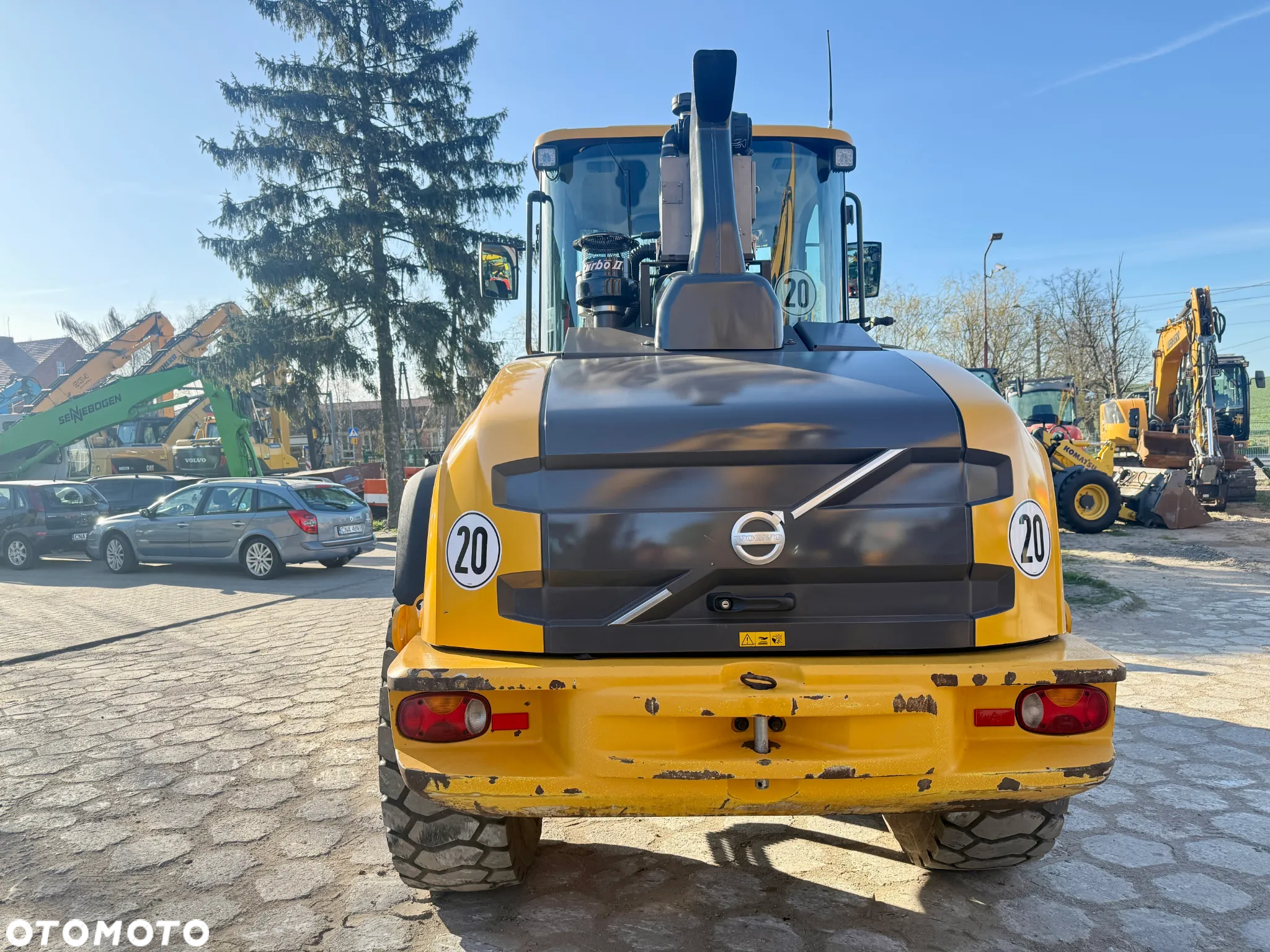 Volvo ładowarka kołowa L45G TP dociskacz, dodatkowe linie, centralne smarowanie - 3