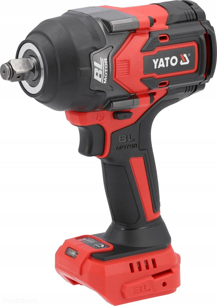 YATO KLUCZ UDAROWY AKUMULATOROWY BEZSZCZOTKOWY 18V 1200NM 1/2 ZAKRĘTARKA - 2