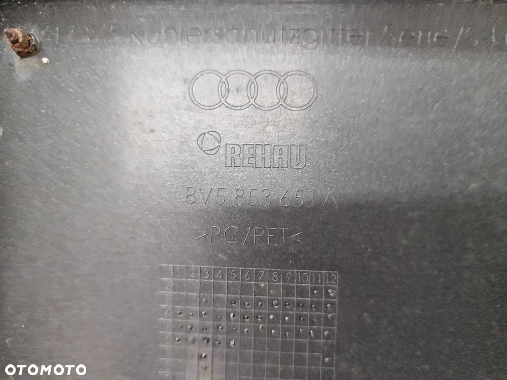 AUDI A3 8V / 8V5 SEDAN 13- ATRAPA / GRILL PRZEDNI PRZÓD POD RADAR , NR 8V5853651A , NR AUKCJI GL350 - 21