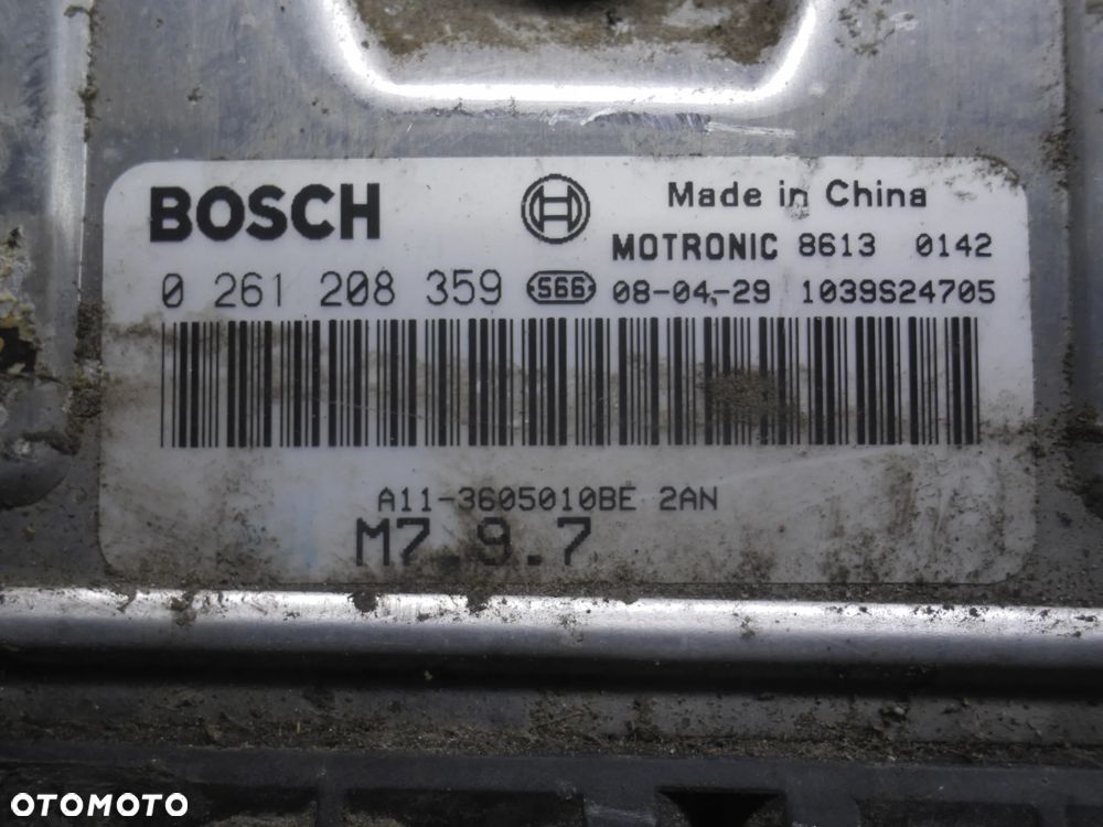 Moduł sterowania elektronicznego ECU M7.9.7 0261208359 komputera pokładowego silnika CHERY - 2