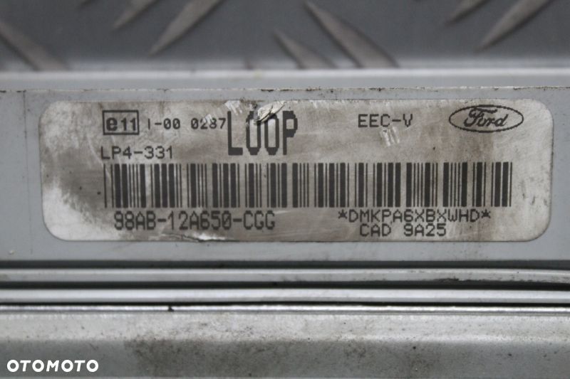 Komputer sterownik silnika Ford Focus Mk1 1998-2004 2,0 16V B 98AB12A650CGG - 3