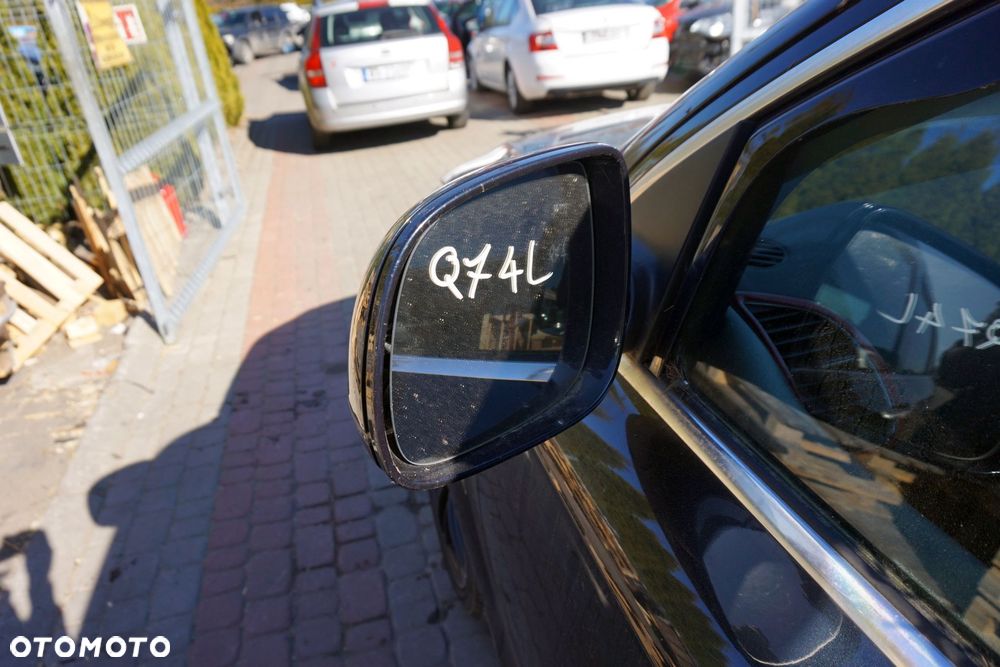 LUSTERKO ELEKTRYCZNE LEWE Q7 4L LIFT LZ5Q SKŁADANE EL UK CZARNY AUDI 2009-2015 - 3