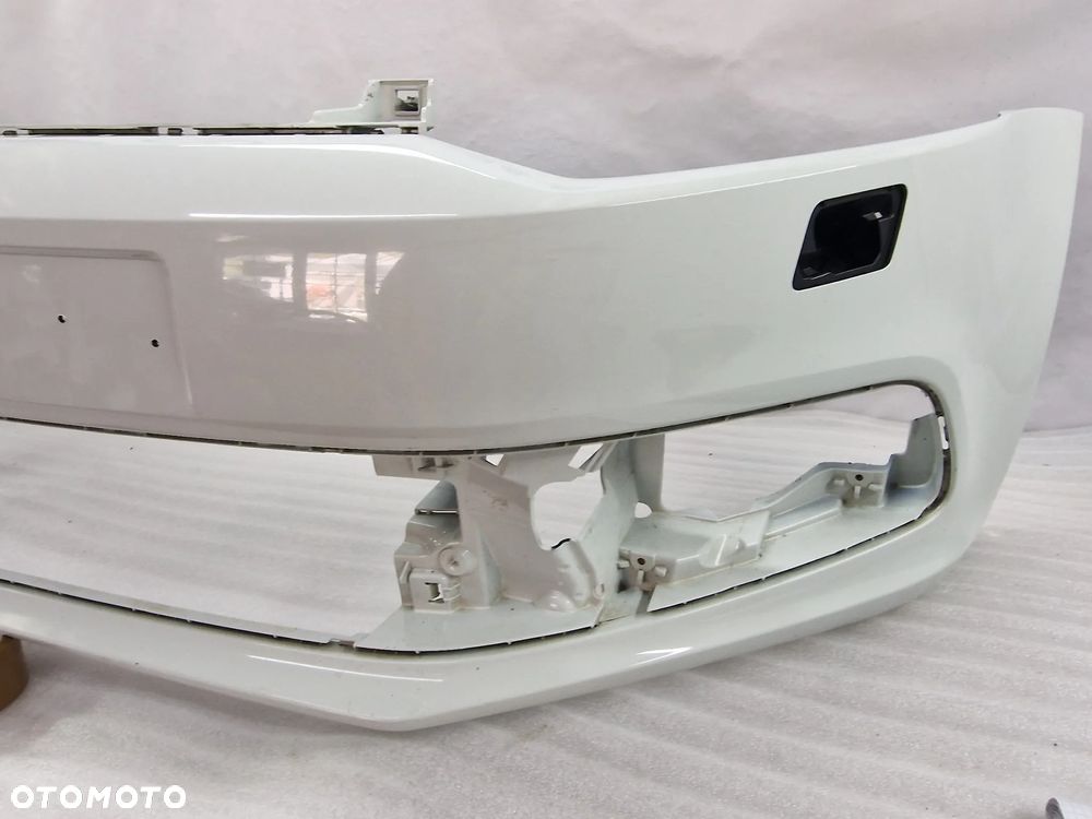 VW POLO 6C0 14- ŁADNY ZDERZAK PRZEDNI PRZÓD NA SPRYSKI , KOLOR BIAŁY , NR 6C0807221 , NR AUKCJI NZ1333 - 13