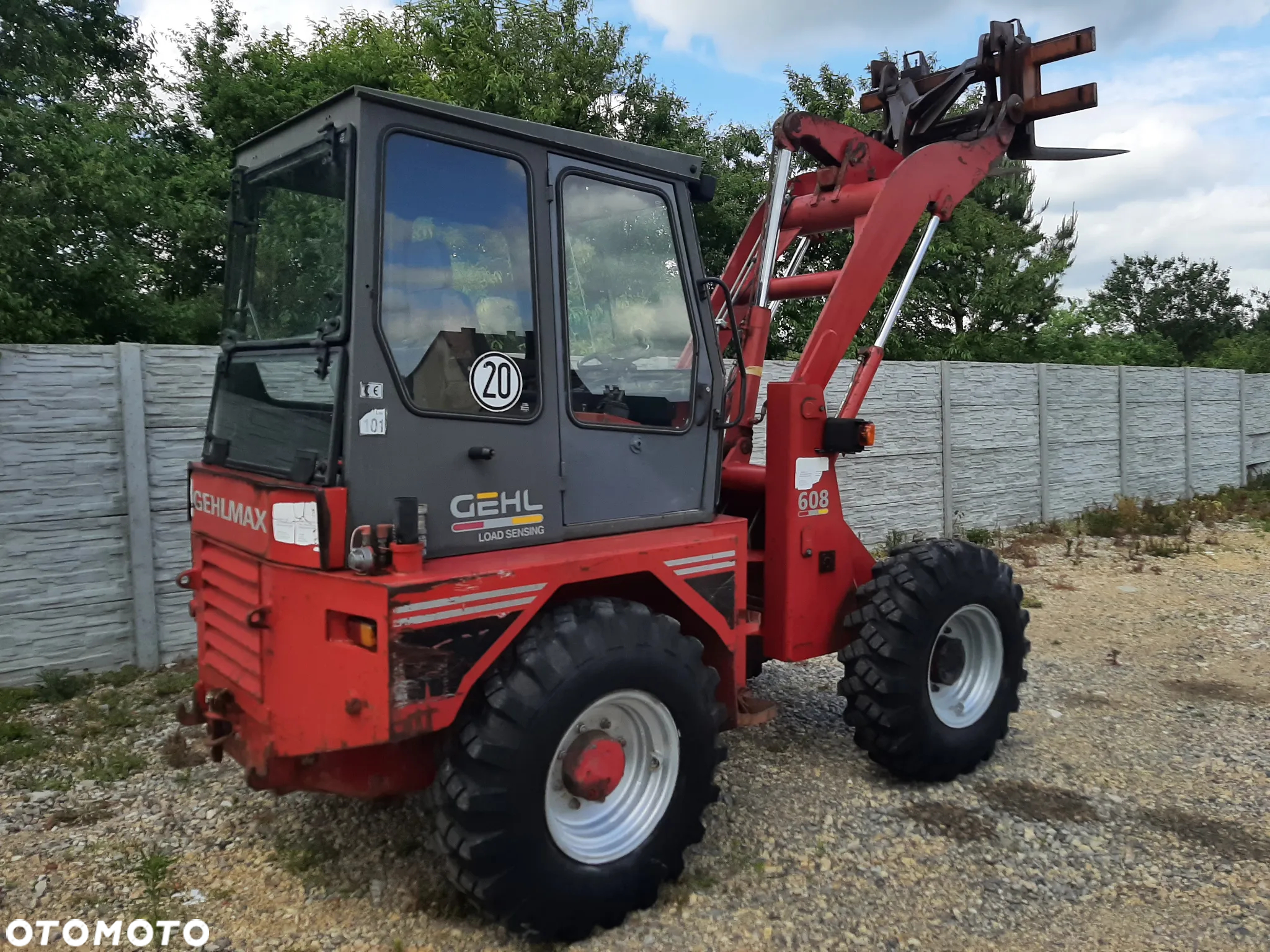 Gehl Gehlmax KL608 4X4 Kramer Schaeff Jcb Cat - 8