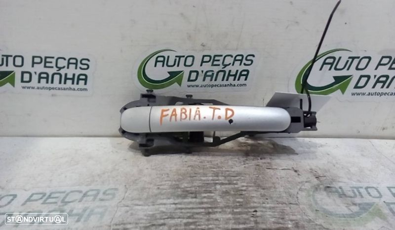 Puxador Exterior Porta Trás Dta Skoda Fabia Ii (542) - 1
