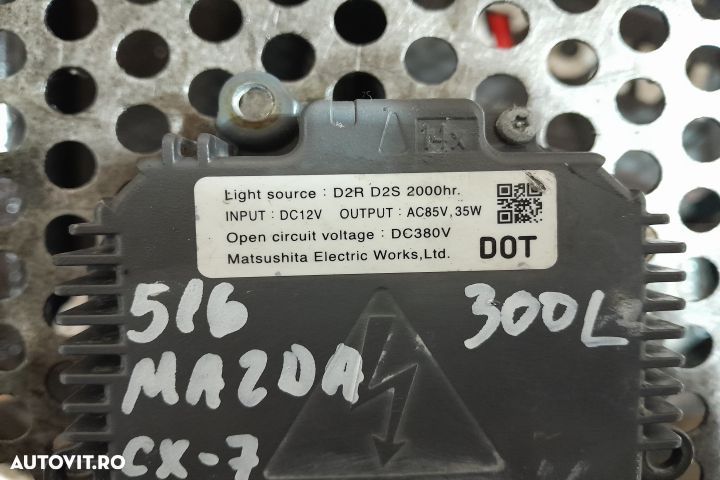 Balast Xenon D2R D2S Mazda CX-7 1 [facelift] [2009 - 2012] Crossover - 2