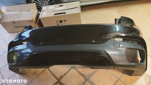 BMW X6 F16 M-PAKIET 14-19 ZDERZAK TYŁ TYLNY PDC