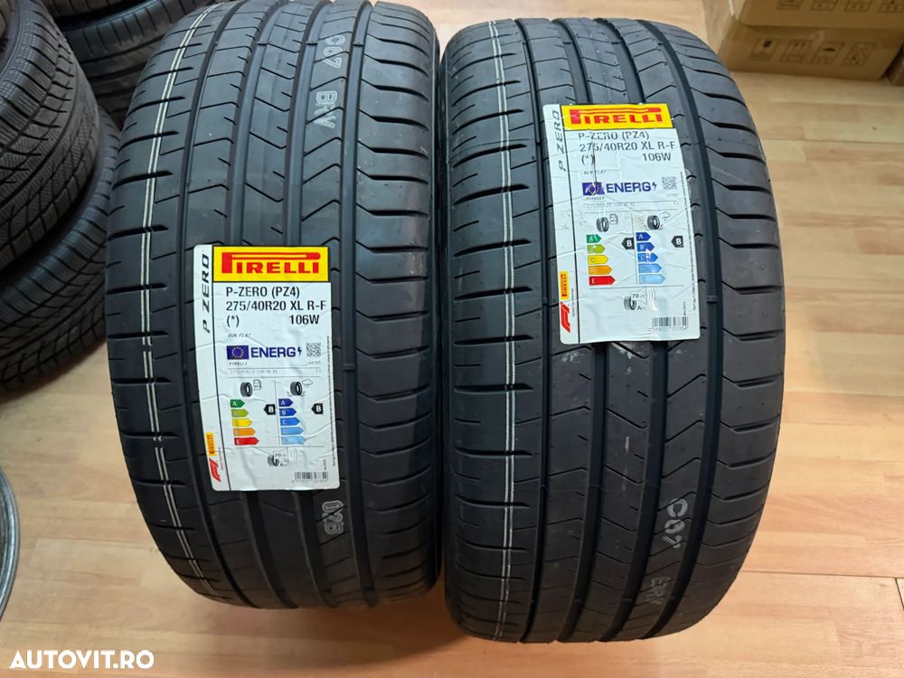 2 anvelope pirelli vara 275-40-20 X5 X6 Mercedes ML Porsche cayeene pirelli cu steluta run flat land rover sport - 1