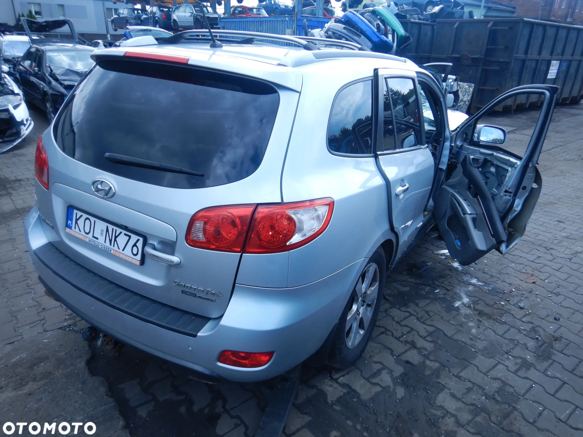 CZĘSCI - Hyundai Santa Fe II 2,2CRDI D4EB 114KW AUTOMAT 4x4 2007r. INDEX - 7649 - 3