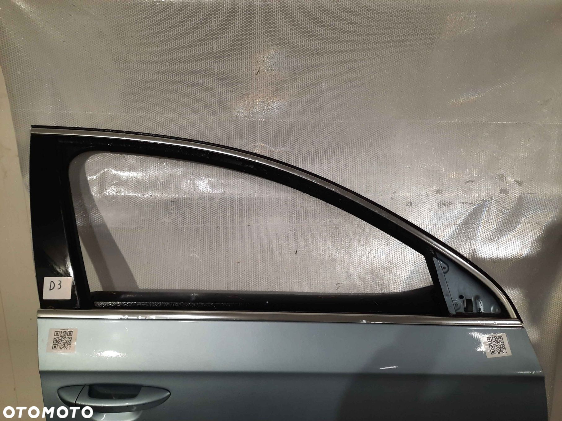 } DRZWI PRZÓD PRZEDNIE PRAWE DO VOLKSWAGEN VW PASSAT B6 LB5M BŁĘKITNY - 6