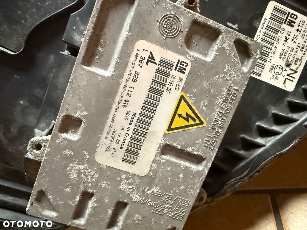 KOMPLET LAMP OPEL ZAFIRA B XENON - 11