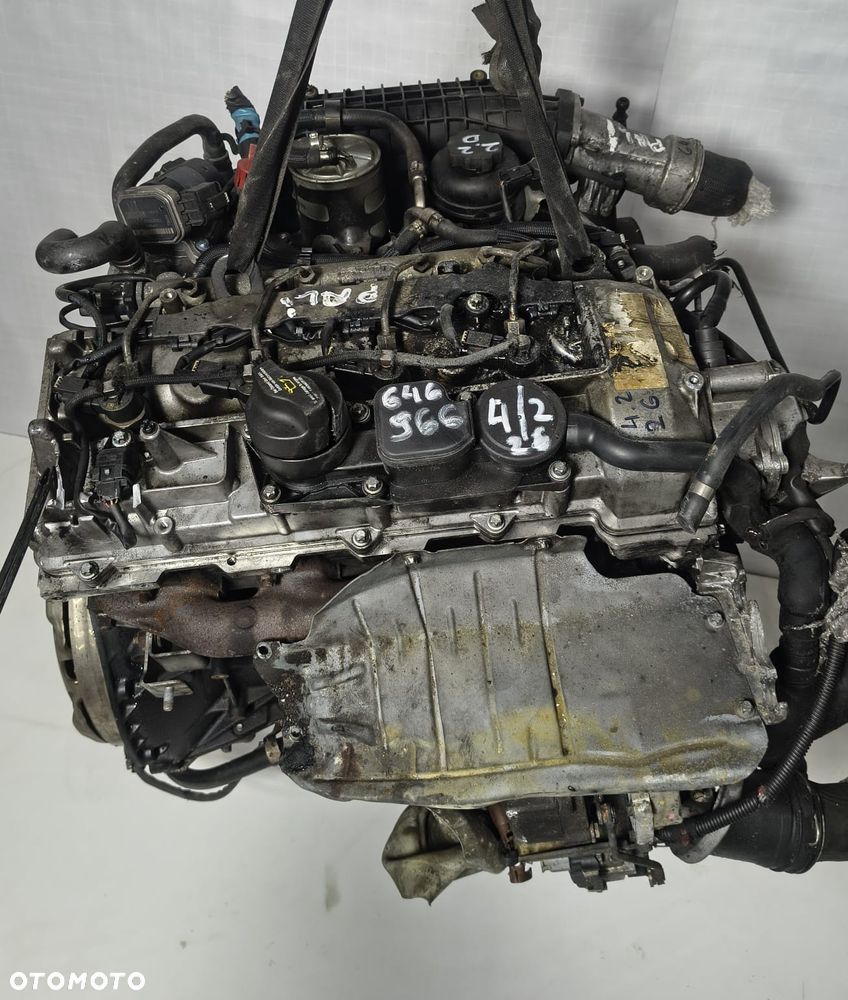 SILNIK KOMPLETNY MERCEDES BENZ CLK W209 W203 2.2 CDI 136KM, 05-09R, 646966 - 2