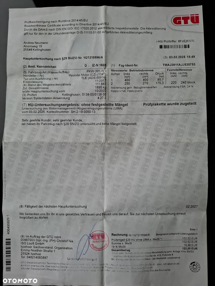 Hyundai Tucson blue 1.6 GDi 2WD Navi - 22
