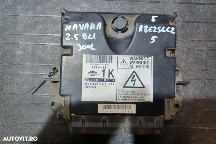 Calculator motor ECU MB275800-3613 - 2.5 DCI MB275800-3613 - 2.5 DCI - 1