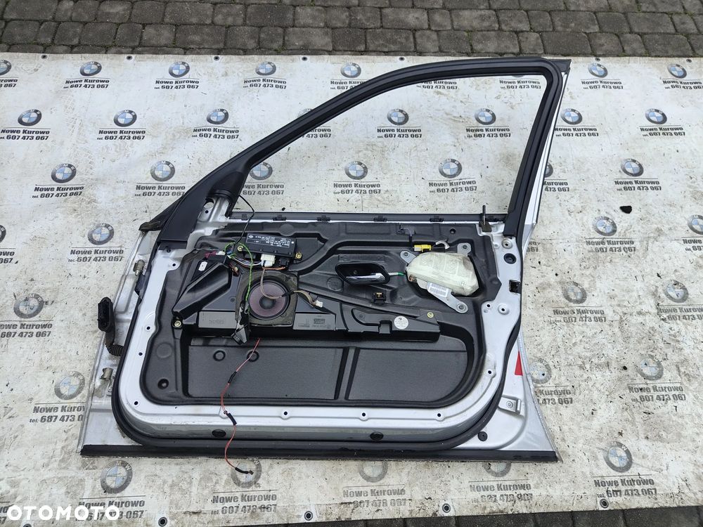 BMW E39 Drzwi prawe przednie przód Titansilber 354 - 9