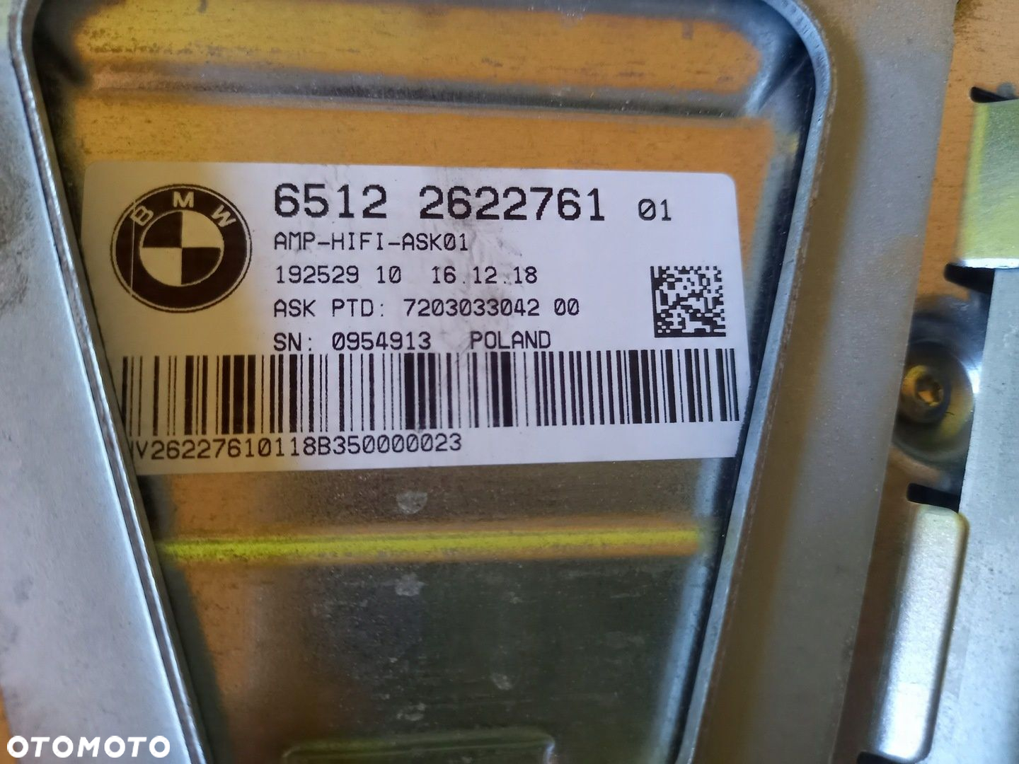 WZMACNIACZ 2622761 BMW X1 F48 18R - 3
