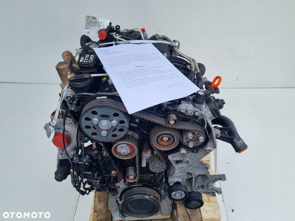 SILNIK KOMPLET Audi A4 B8 2.0 TDI 136KM udokumentowane 140tyś CAG CAGB - 1