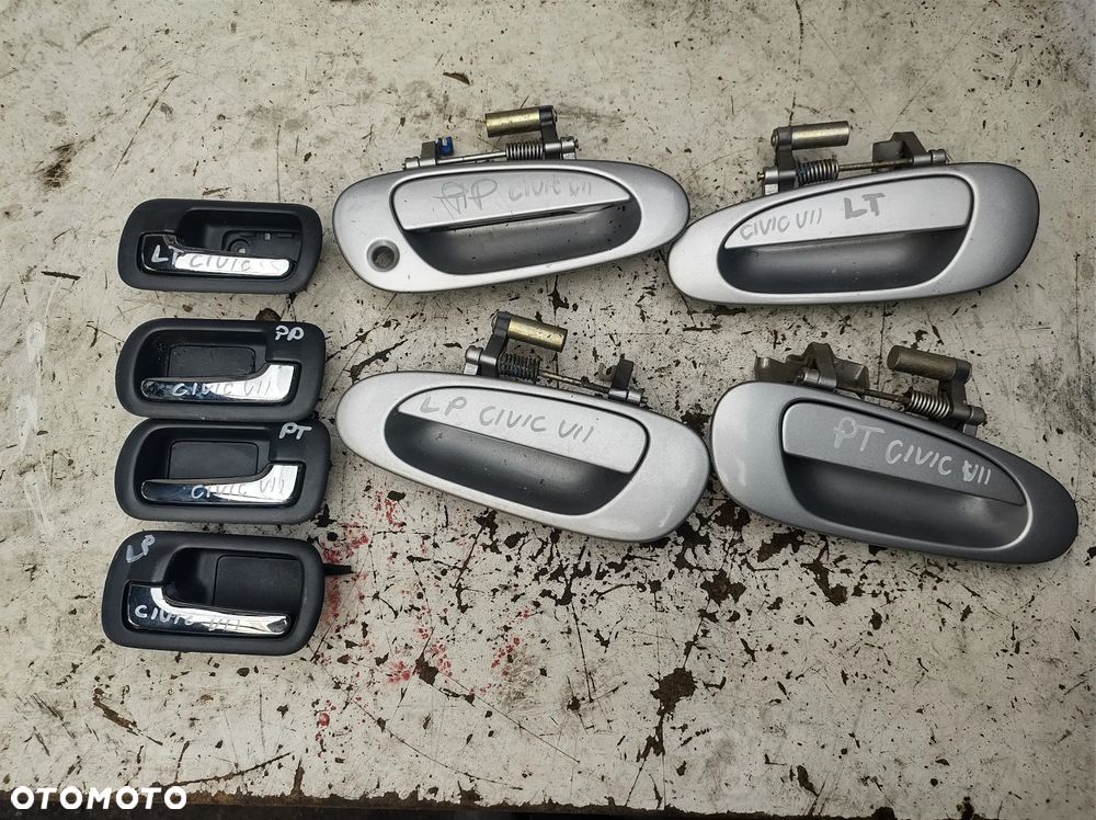 Honda Civic VII  5D klamka wewnętrzna zewnętrzna przód tył - 1