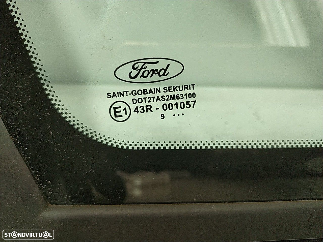 Vidro Pequeno Porta Frente Direita Ford C-Max (Dm2) - 3