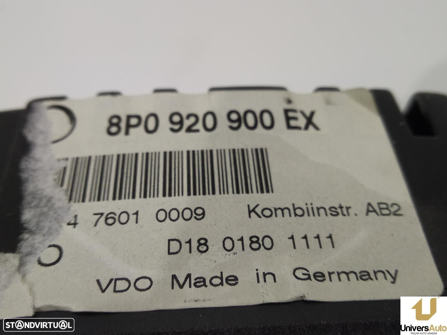 QUADRANTE AUDI A3 2003 -8P0920900 - 2