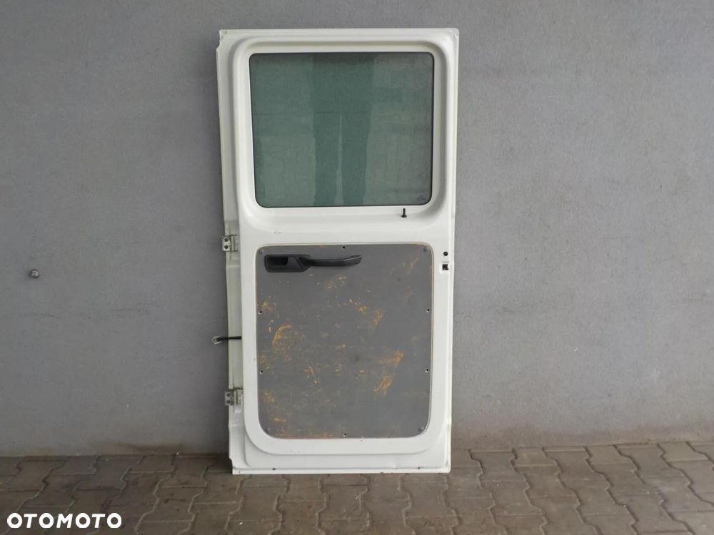 VW T5 T6 DOKA DUBELKABINA DRZWI TYŁ TYLNE PRAWE KOMPLETNE - 4