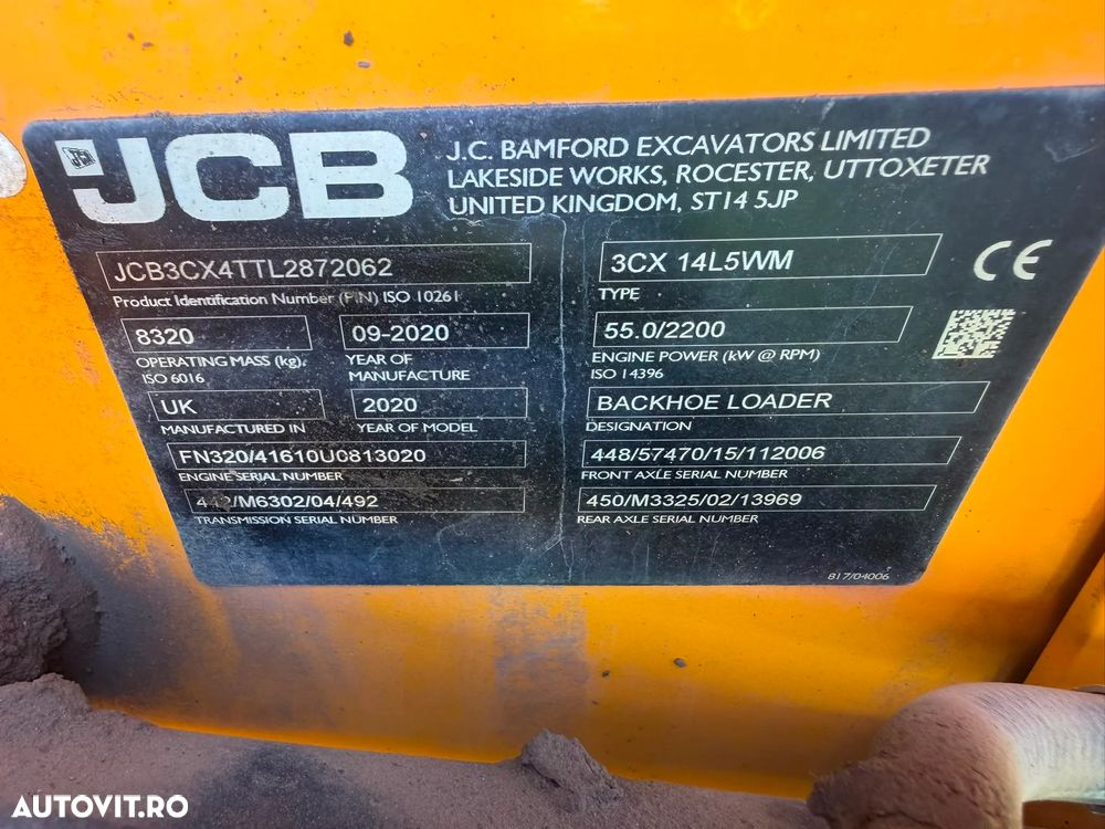 JCB 3CX  Buldoexcavator - 2