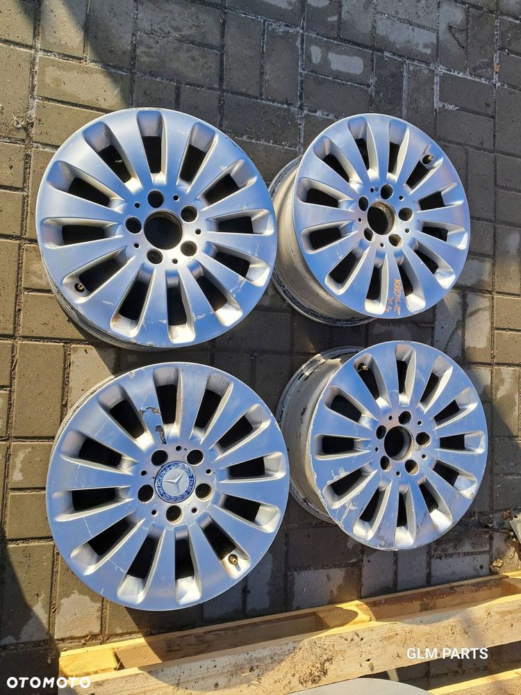 mercedes-benz c klasa w204 felgi aluminiowe 16" et43 5x112 - 1