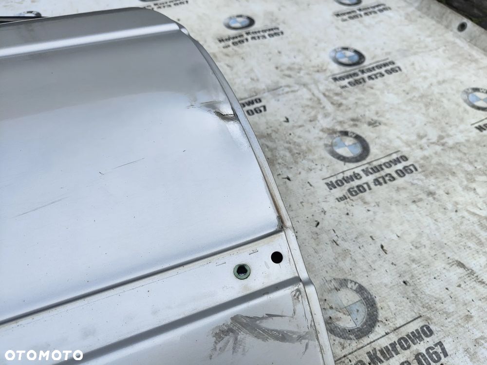 BMW E39 Drzwi prawe przednie przód Titansilber 354 - 5