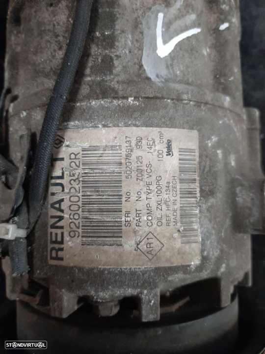 compressor do ac Renault Clio 1.5 dci 2015 - 2